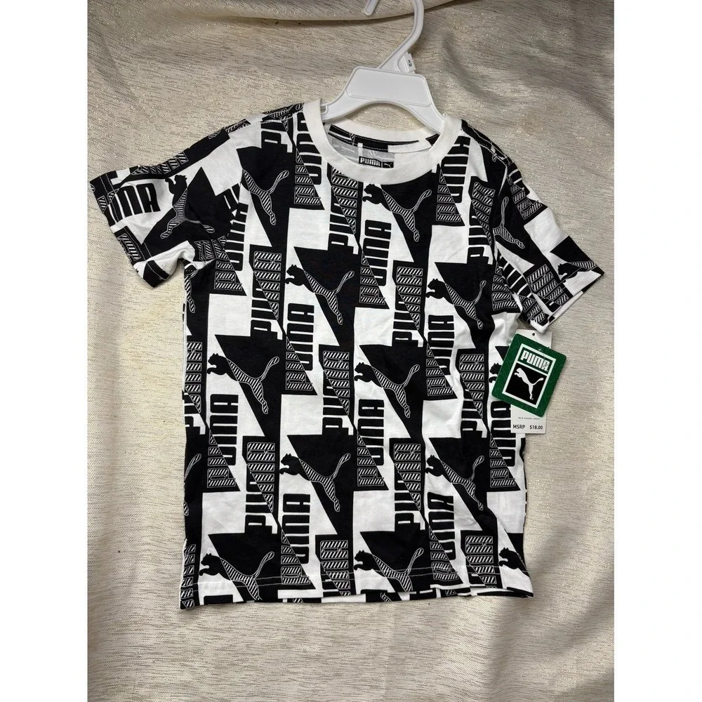 Puma black white
